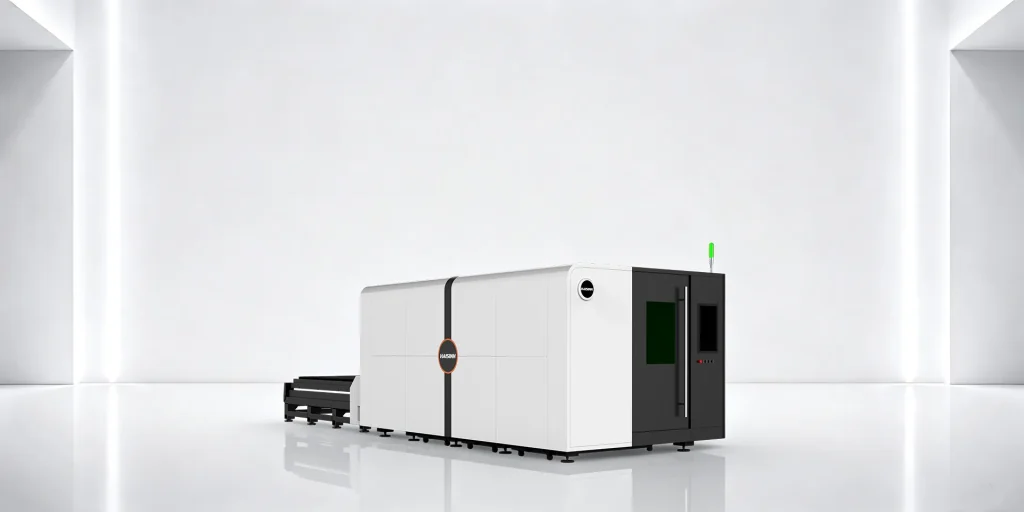 So wählen Sie eine Laserschneidmaschine für Bleche aus: Ein Einkaufsratgeber eines Herstellers 2 HS-C Vollgekapselte Faserlaser-Schneidmaschine