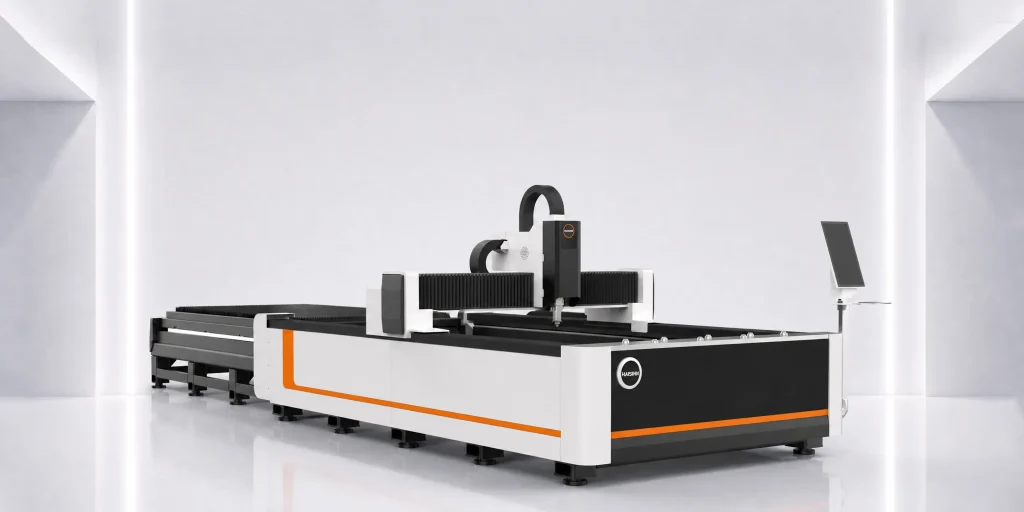 Macchina da taglio laser HS-B con tavola di scambio