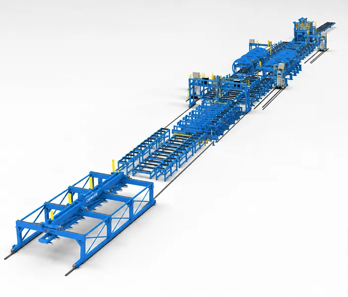 Intelligent Horizontal Steel Structure Fabrication Line