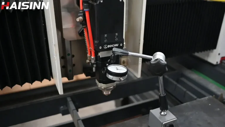 Testing the Pinpoint Accuracy & High-Speed Calibration of HAISINN Laser Head