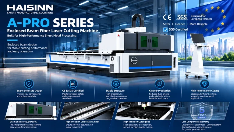 Why Choose a Full Enclosure Fiber Laser Cutting Machine for Sheet Metal Processing?